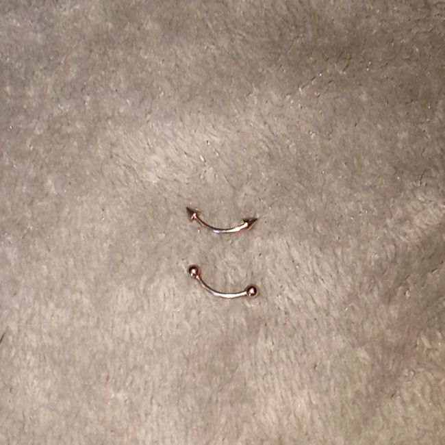 Stainless Steel Eyebrow Rings Stainless Steel Eyebrow Rings